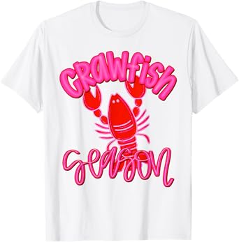Crawfish Season Funny Tee For Men Women Kids T-Shirt