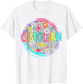 Cute Custodian Shirt First Day of school Back to school gift T-Shirt