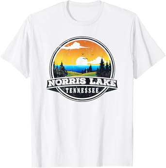 Fishing Boating Camping - Lakeview Norris Lake T-Shirt