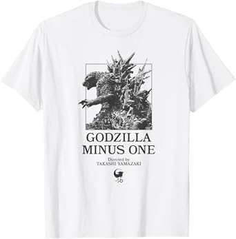 Godzilla Minus One Minimalist Movie Poster Retro Movie T-Shirt