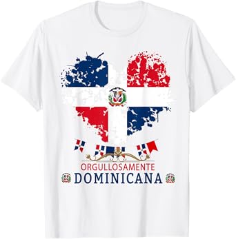 Coat of Arms Republica Dominicana & Dominican Flag Outfit T-Shirt