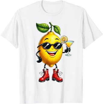 Cute Easy Peasy Lemon Squeezy Hello Summer Vacation Women T-Shirt