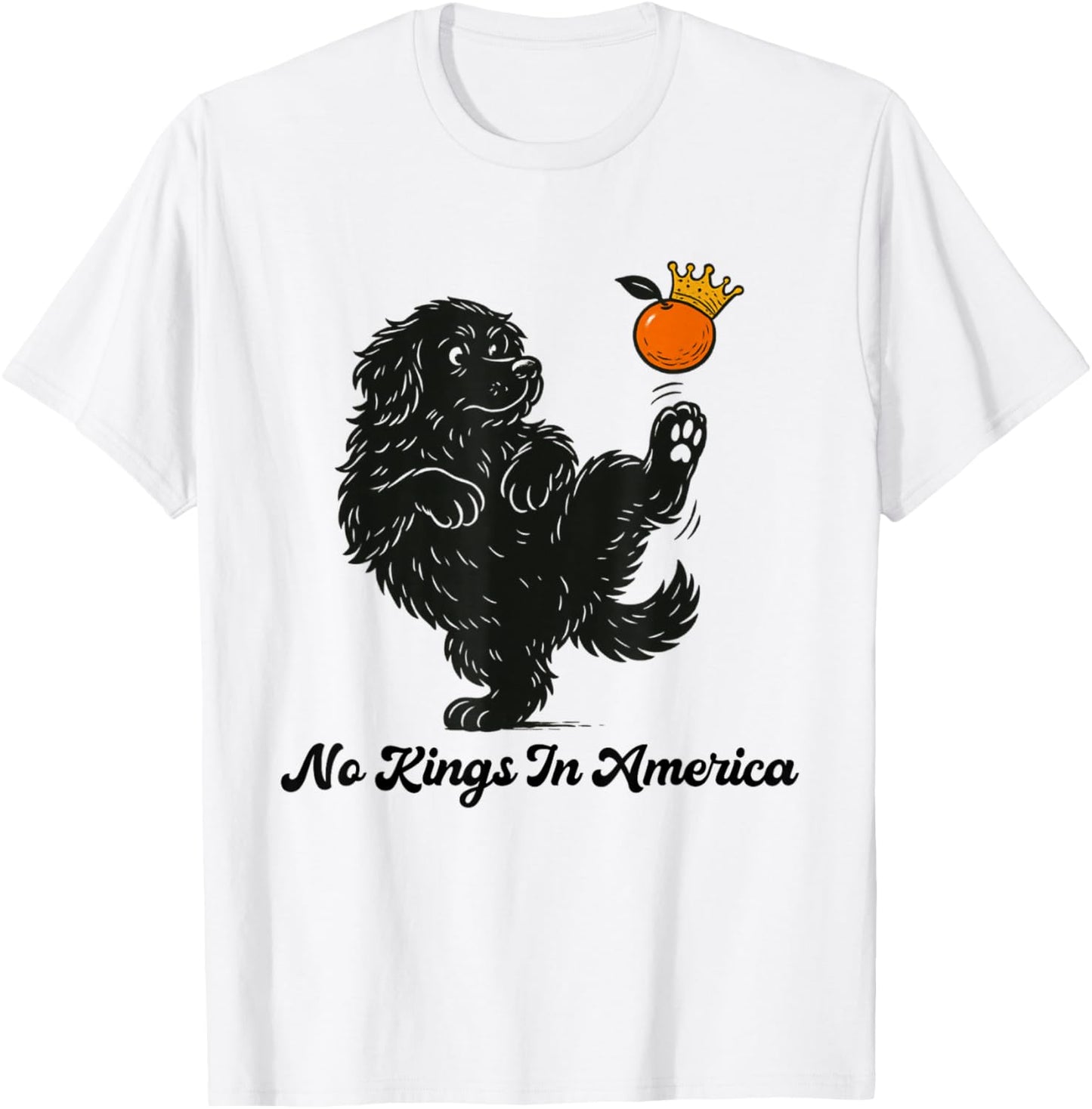 4th Of July No King In America Patriotic For Men Women Dog T-shirt