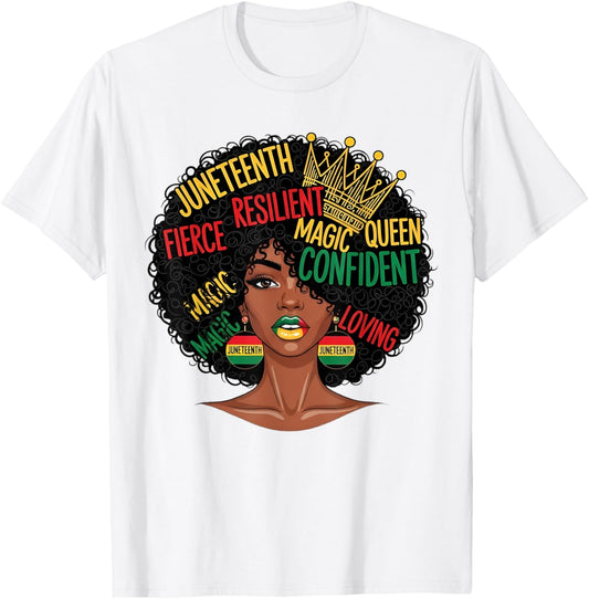 Celebrate Juneteenth shirts Women kids Girls Juneteenth 1865 T-Shirt