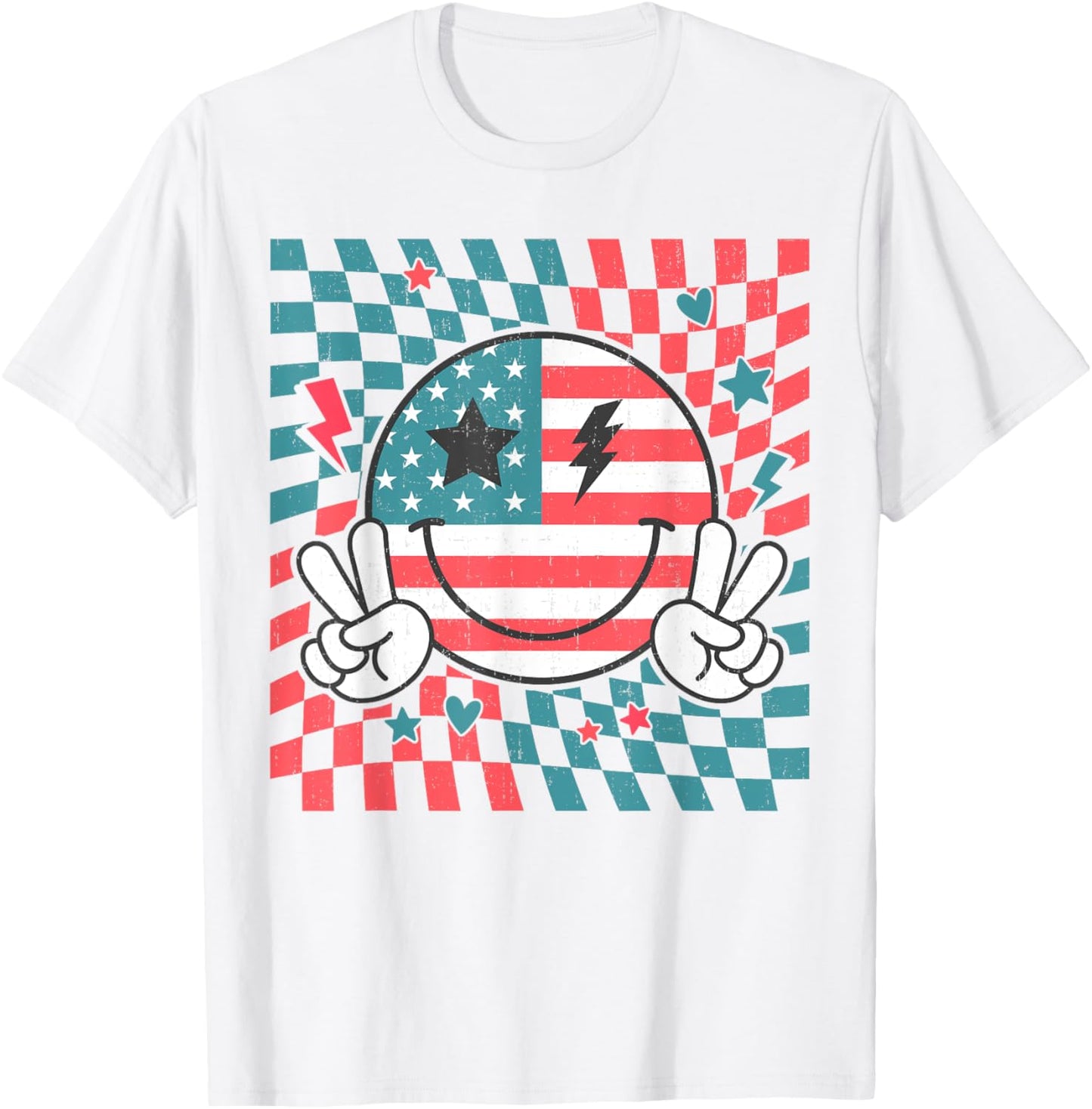 4th Of July Shirts Kids Fourth Of July Men Women Patriotic T-Shirt
