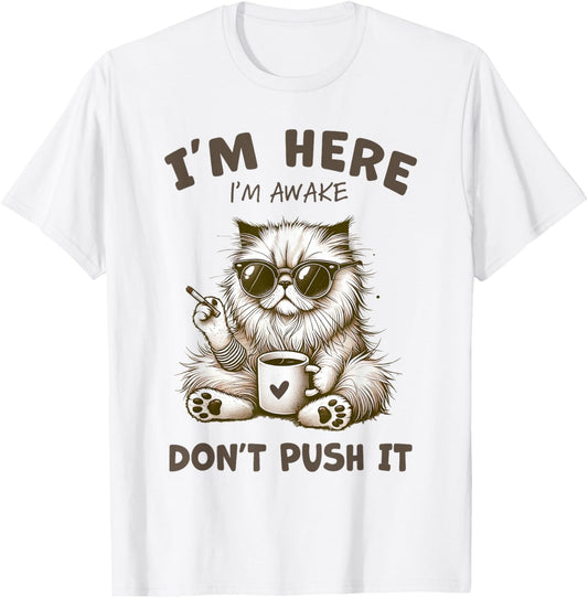 Funny Cat Lover Kitten Sassy Cat Women T-Shirt