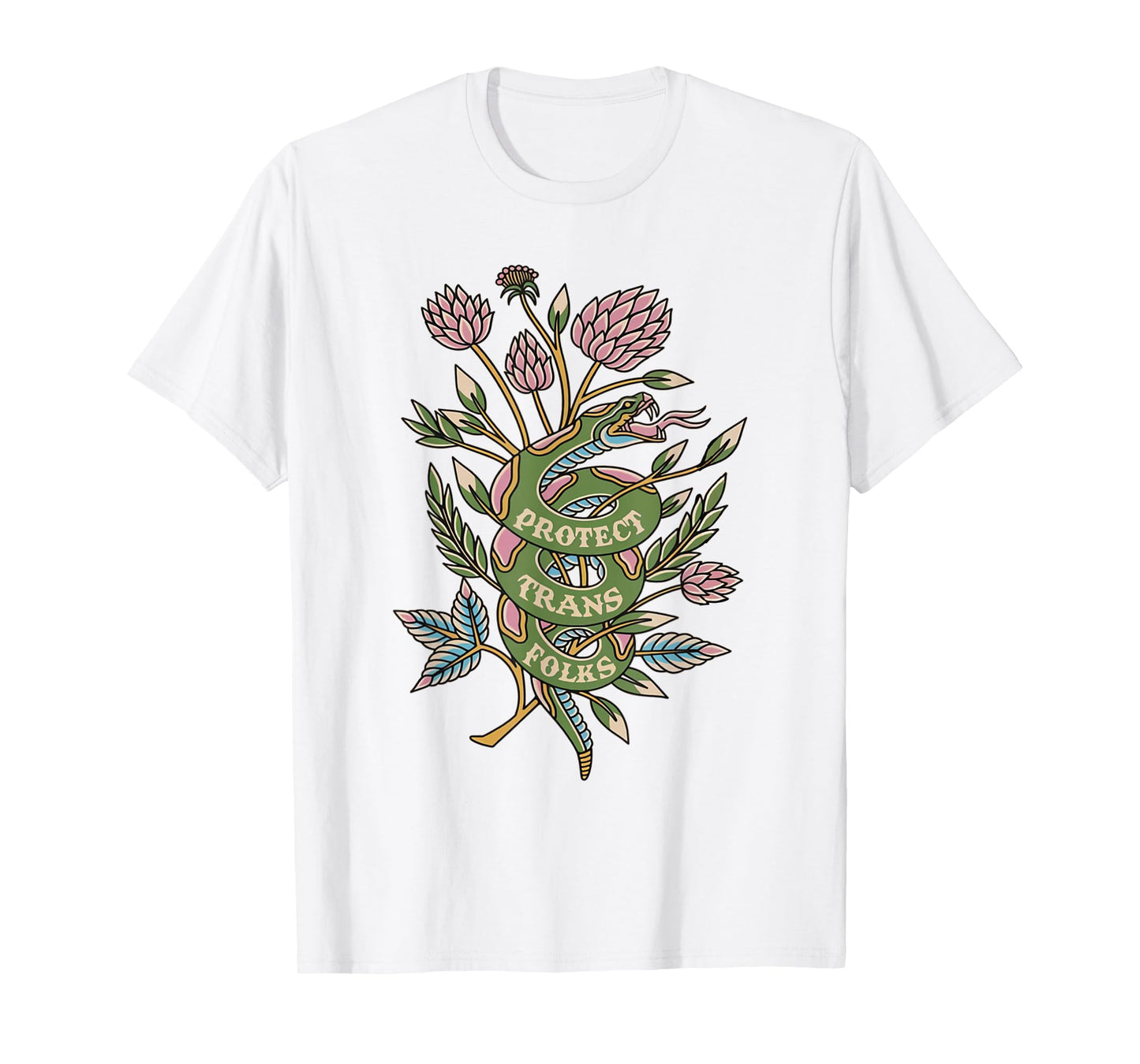 Retro Protect Trans Folks Protect Trans Rights Human Rights T-Shirt