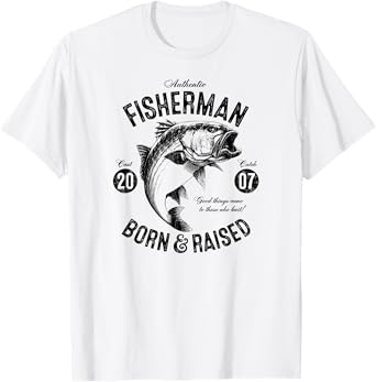 18 Year Old Fisherman: Fishing 2007 18th Birthday T-Shirt