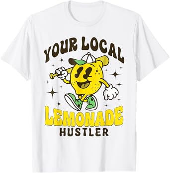 Lemon Stand Funny Lemonade Entrepreneur Men Women Boy Girl T-Shirt