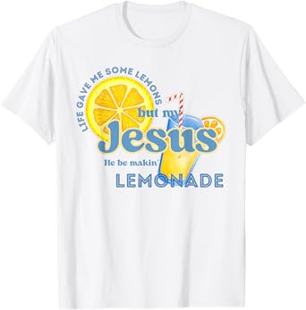 Retro Lemonade Christian Saying T-Shirt