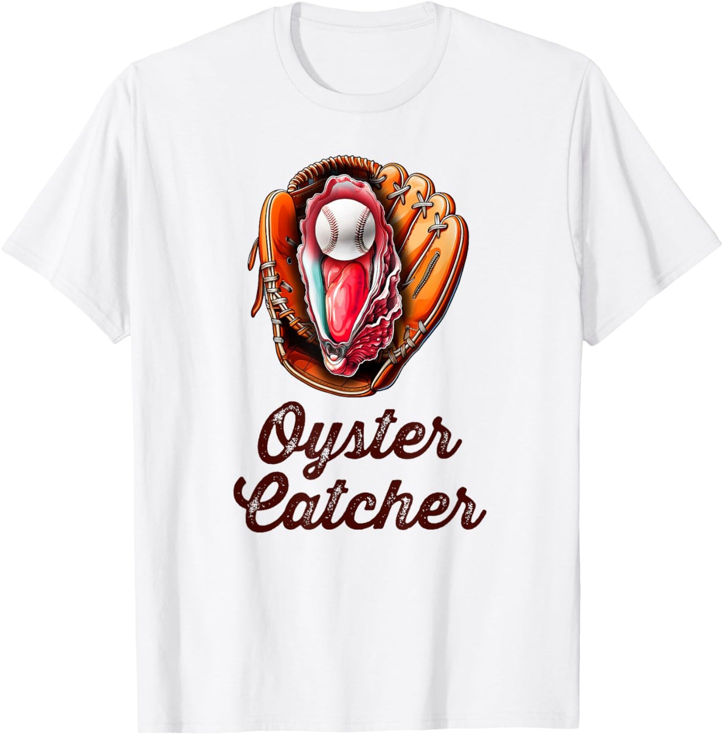 Chesapeake Oyster Catchers Baseball Funny T-Shirt