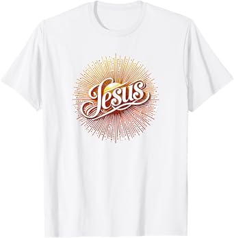 Jesus Women Trendy Graphic T Cute Tees Summer Tops for Mom T-Shirt
