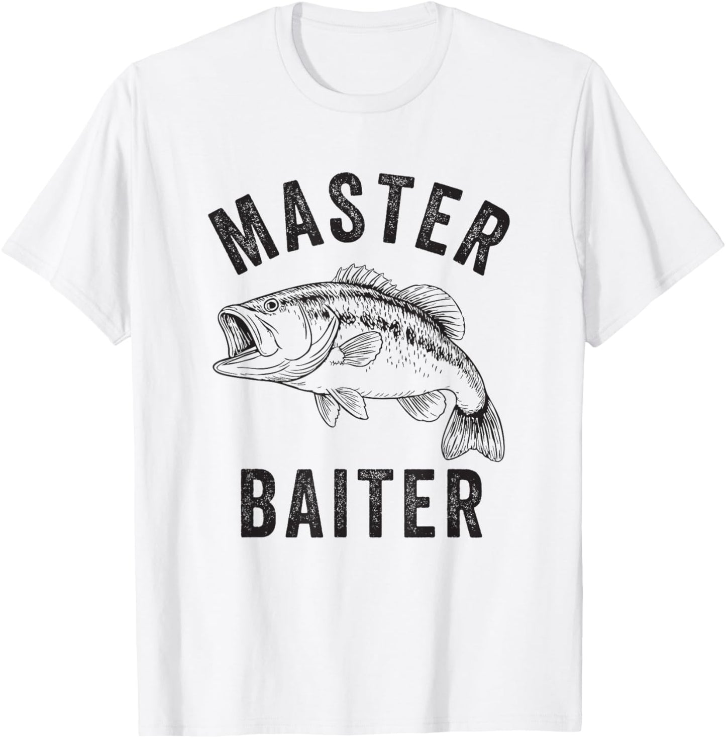 Master Baiter Funny Fishing Father’s Day Birthday Dad Gift T-Shirt