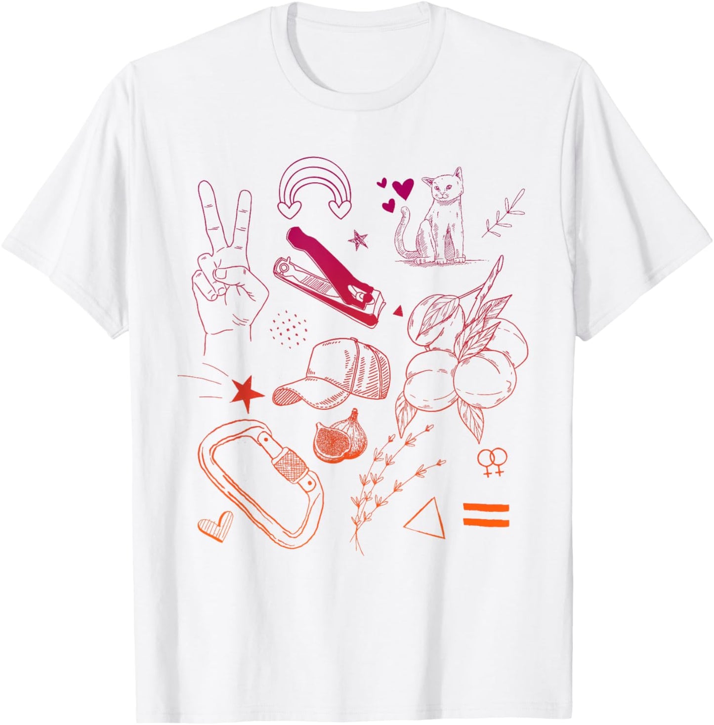 Lesbian Pride LGBT Pride Inspired Transgender Lesbian Pride T-Shirt