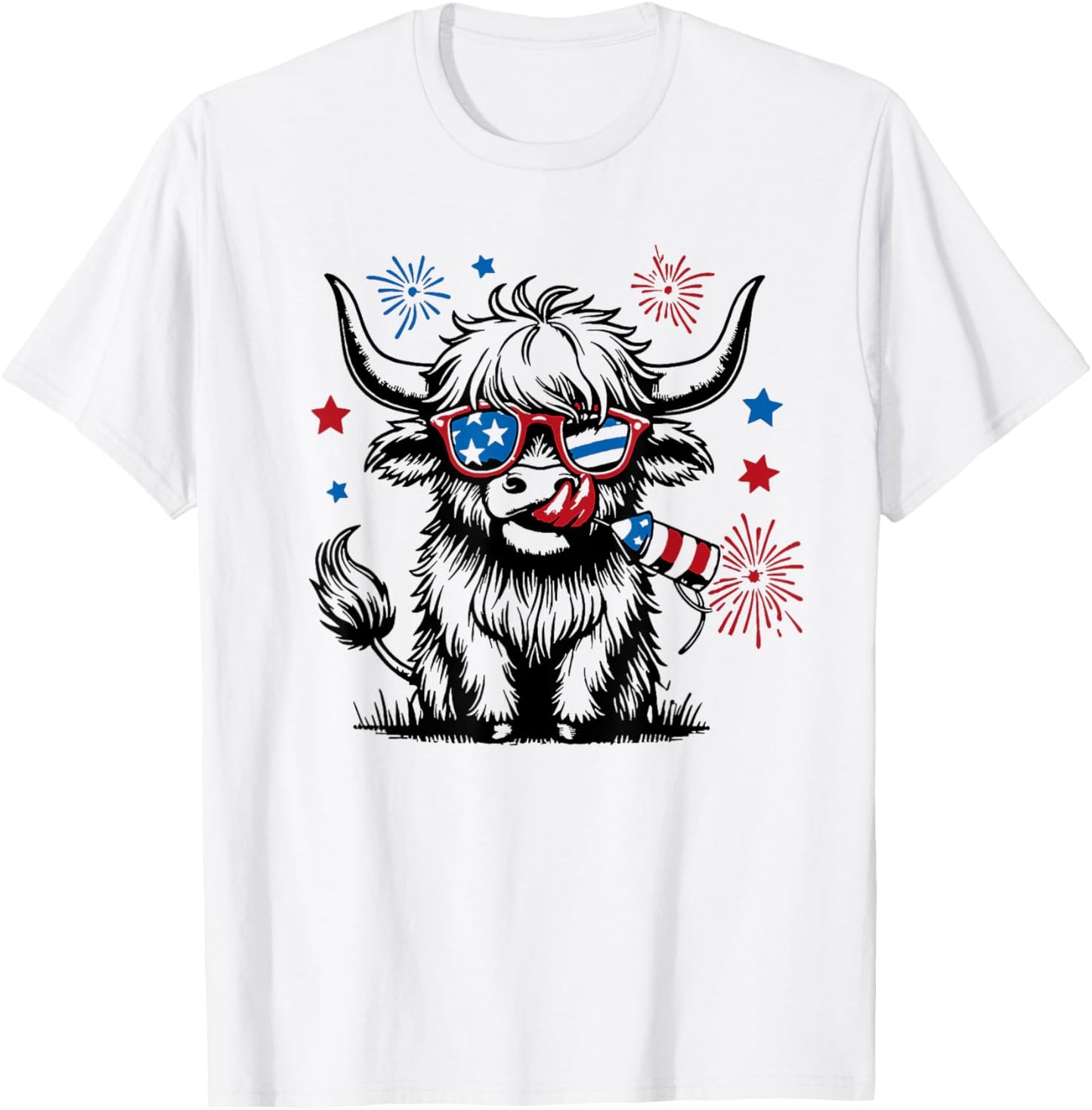 4th july heifer T-Shirt