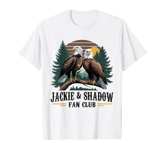 Jackie And Shadow Bald Eagle Nature Lover Wildlife Outdoor T-Shirt