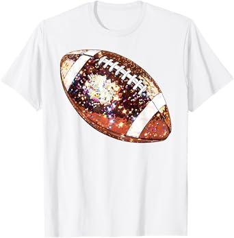 Football Disco Football Season Game Day Football Mom Sister T-Shirt