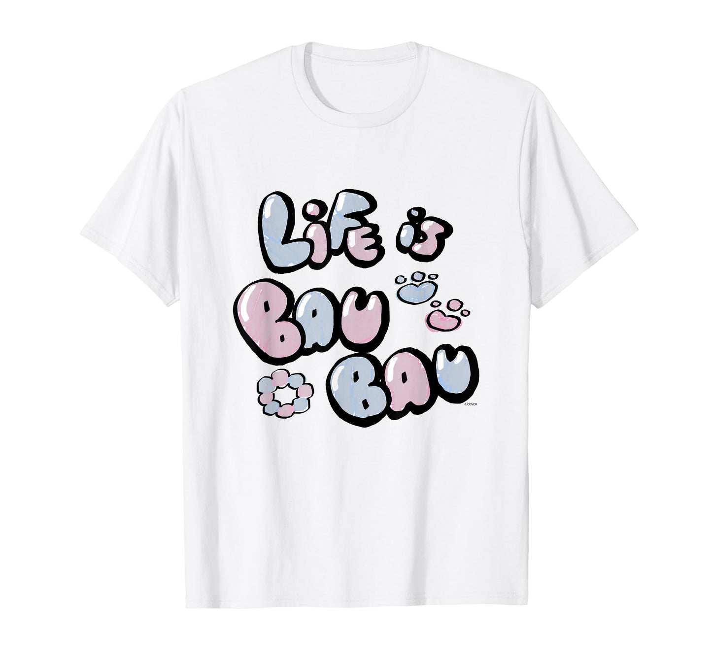[FUWAMOCO] Life is BAU BAU T-Shirt