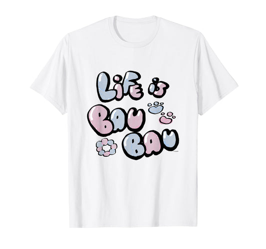 [FUWAMOCO] Life is BAU BAU T-Shirt