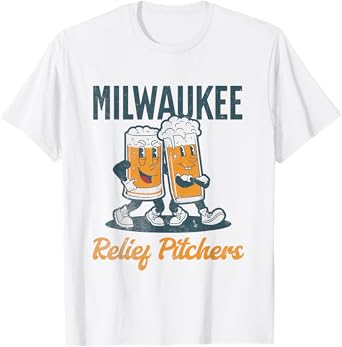 Classic Milwaukee And Beer Fan Retro Wisconsin T-Shirt