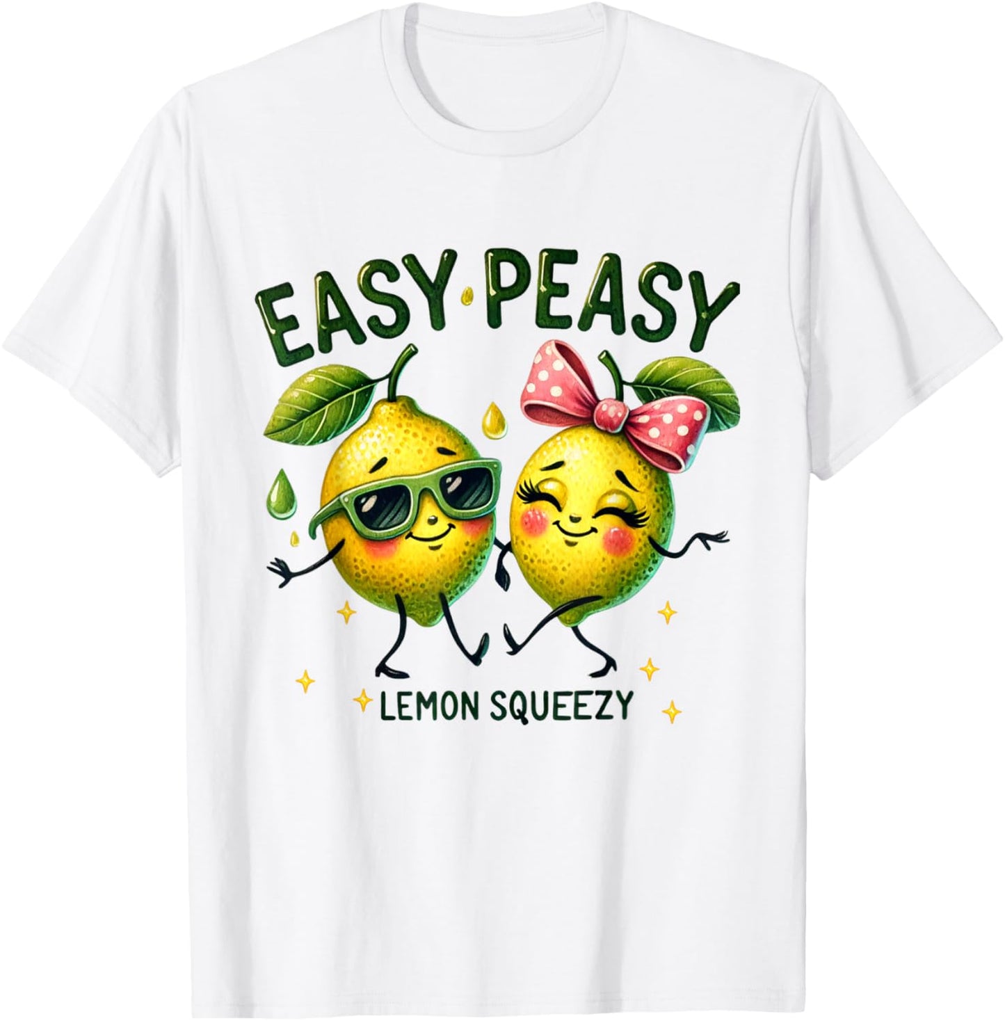 Cute Easy Peasy Lemon Squeezy Hello Summer Vacation Women T-shirt