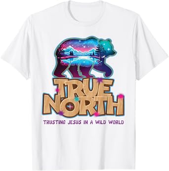 True North Trusting Jesus VBS 2025 Wild World Bible School T-Shirt