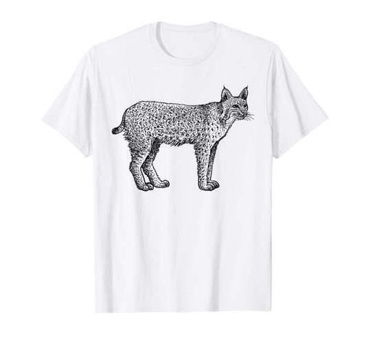 Bobcat Wildlife Shirt Sprit Animal For Kids Men Women T-Shirt