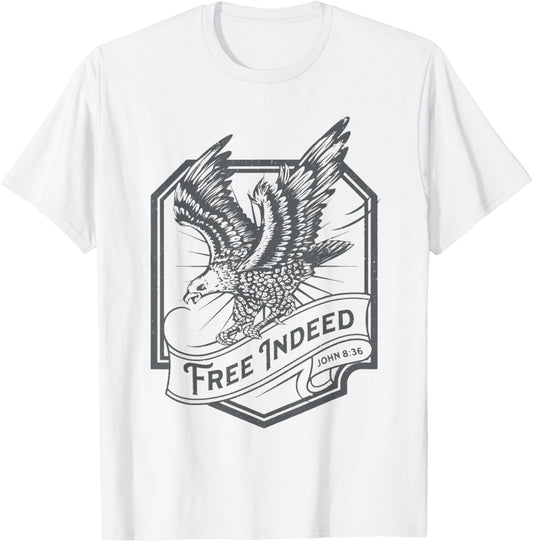 36 Christian Funny Eagle T-Shirt