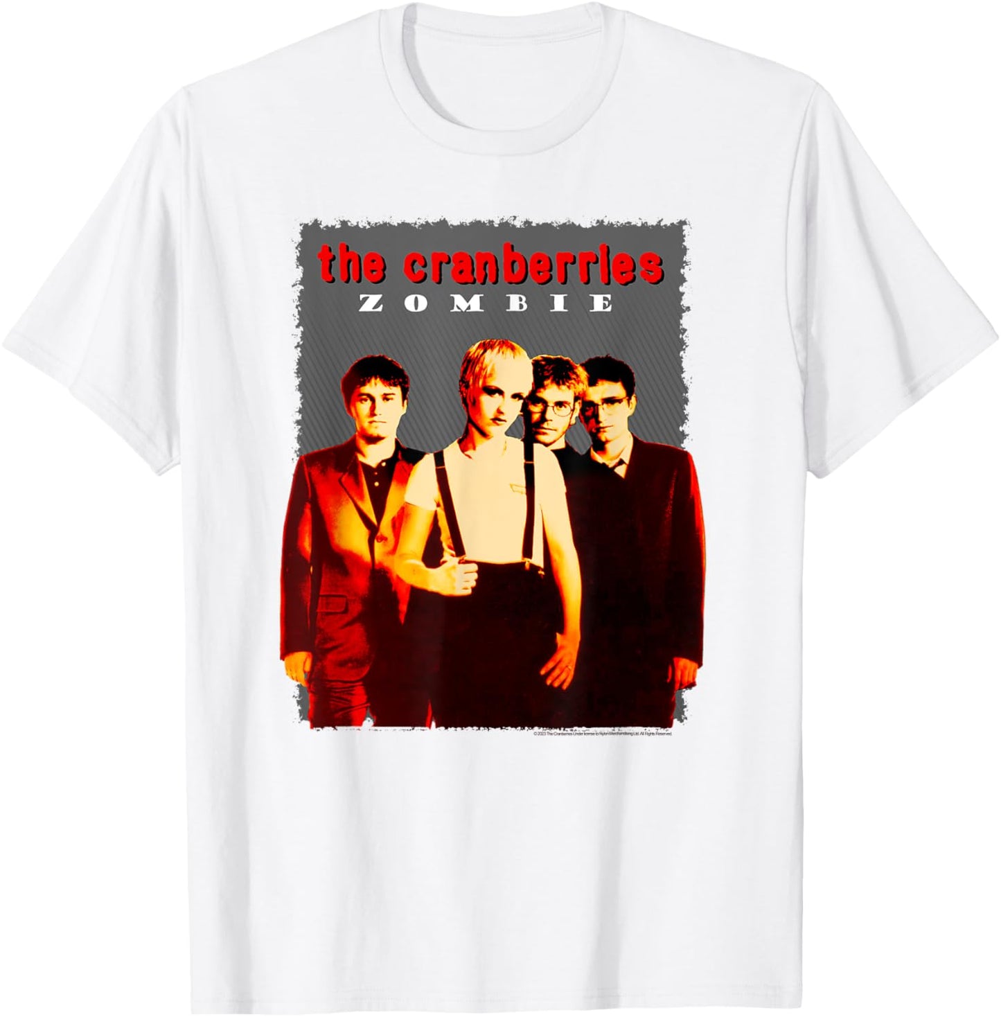 The Cranberries Zombie Group Photo Vintage Band T-Shirt