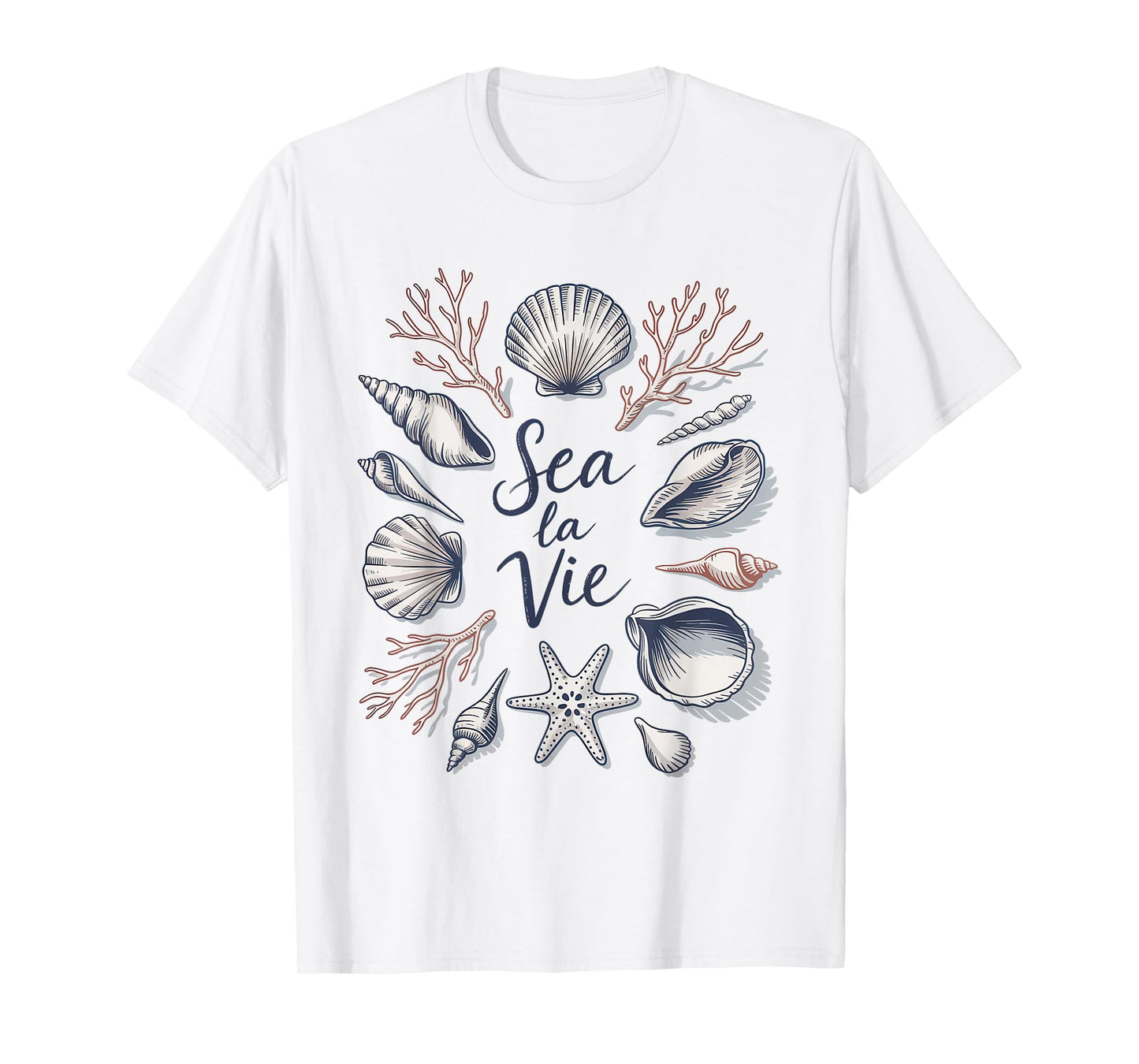 Sea La Vie Beach Coastal Sea T-Shirt
