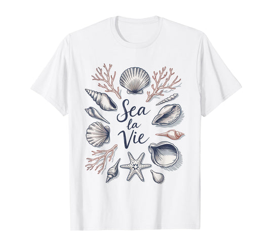 Sea La Vie Beach Coastal Sea T-Shirt