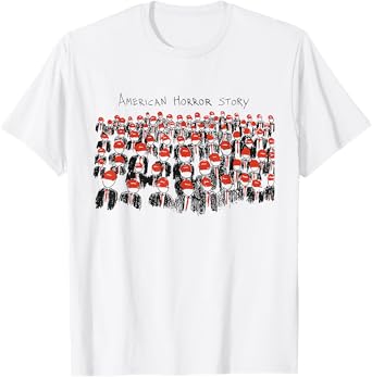 Trump President USA Flag Halloween Horror Story T-Shirt