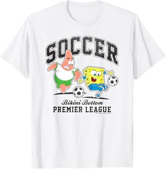 SpongeBob SquarePants Soccer Bikini Bottom Premier League T-Shirt