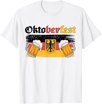 Oktober Fested Funny Beer Mug German Festival Drinking Party T-Shirt