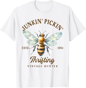Thrift Hunter Junkin' Pickin' Thrifting Vintage Hunter T-Shirt