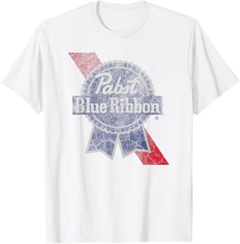 Pabst Blue Ribbon Vintage Sash T-Shirt