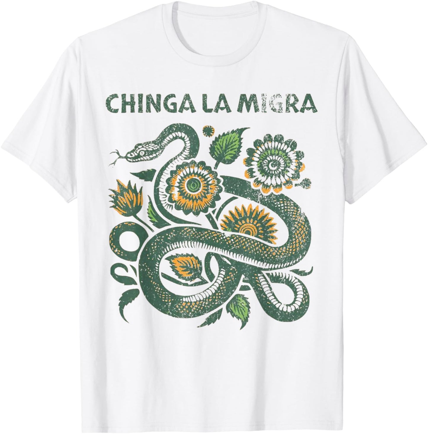 Chinga La Migra Pro Immigration Fascism Human Rights T-Shirt