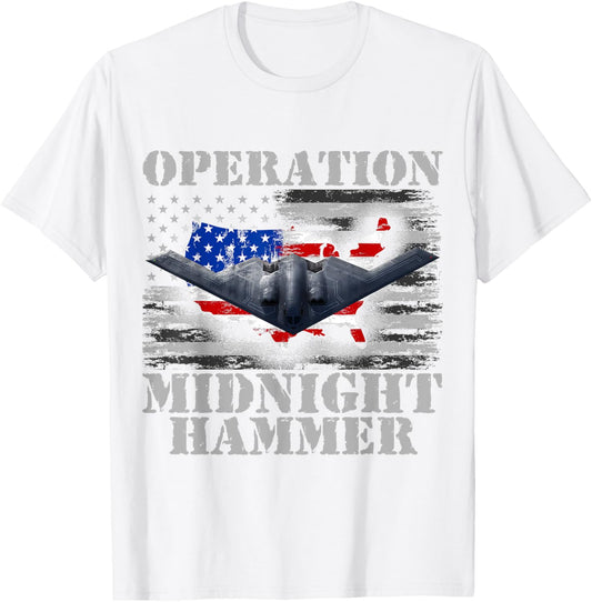 B-2 Stealth Jet Shirt Operation Midnight Hammer T-Shirt