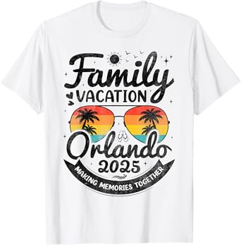 Orlando Beach Family Vacation Orlando Beach 2025 Beach Group T-Shirt