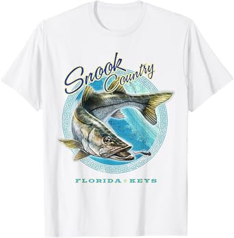 Snook fishing country, florida keys tee shirt T-Shirt