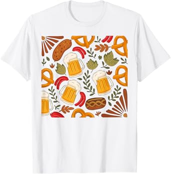 Oktoberfest Beer Drinking Prost Craft Beer German Boho T-Shirt