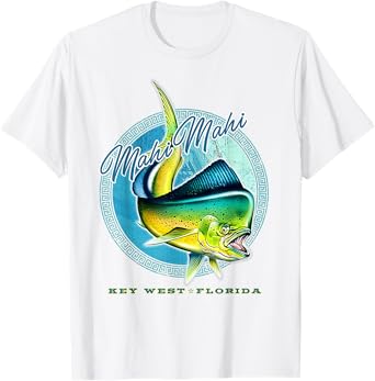 Mahi Mahi Key West Florida T shirt T-Shirt