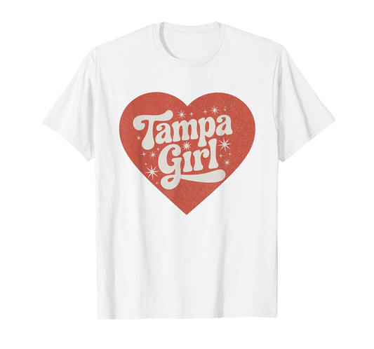 Tampa Girl Nostalgic Retro Tampa Bay Girls T-Shirt