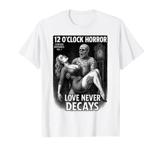 Cursed Romance Vol. 1 – Vintage Mummy Horror Love Story T-Shirt