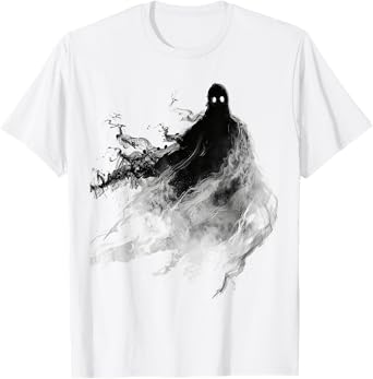 Ghost Spirit Halloween Spooky Art Ghost T-Shirt