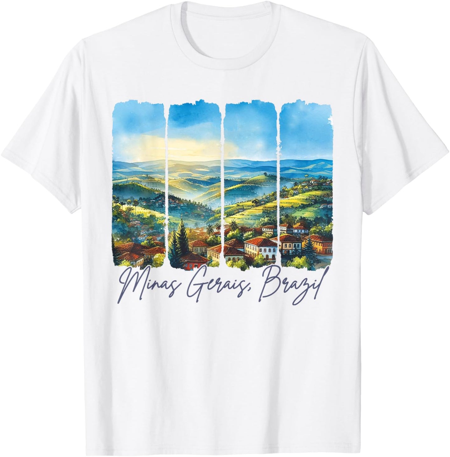 Minas Gerais Brazil Traveling Trip Minas Gerais Vacation T-Shirt