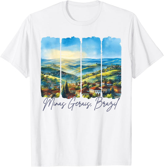 Minas Gerais Brazil Traveling Trip Minas Gerais Vacation T-Shirt