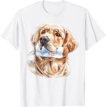 Golden Retriever Beer Lovers Beer Dog Dad Happy Pet Lover T-Shirt