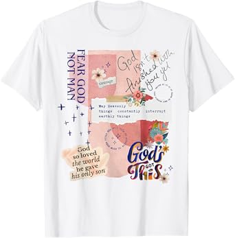 Christian Easter Fear God Not Man God's Got This Retro T-Shirt