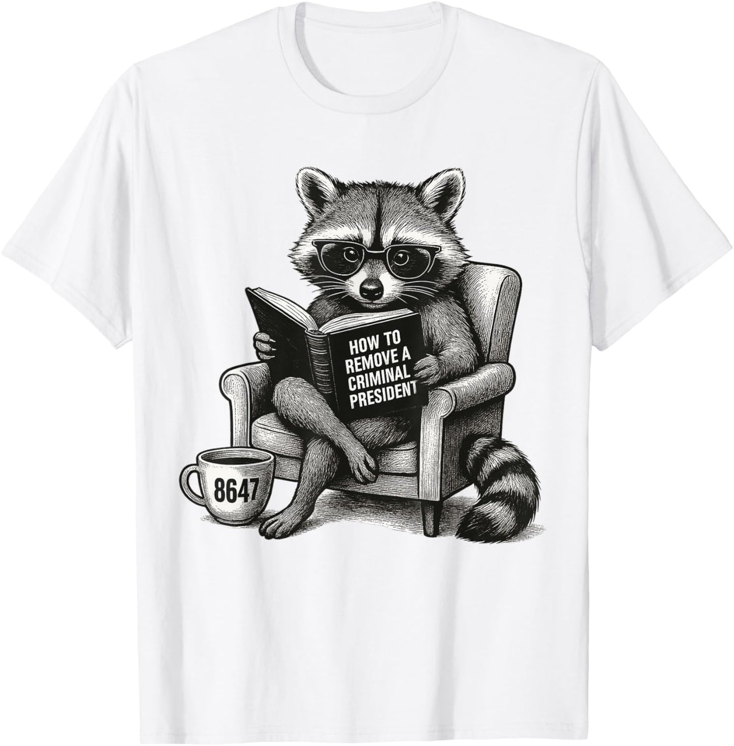 Subtle Anti Trump 8647 Anti-Trump Democrat Gift T-Shirt